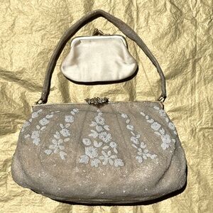 Vintage Micro Beaded Bag. Great for Wedding Made in France